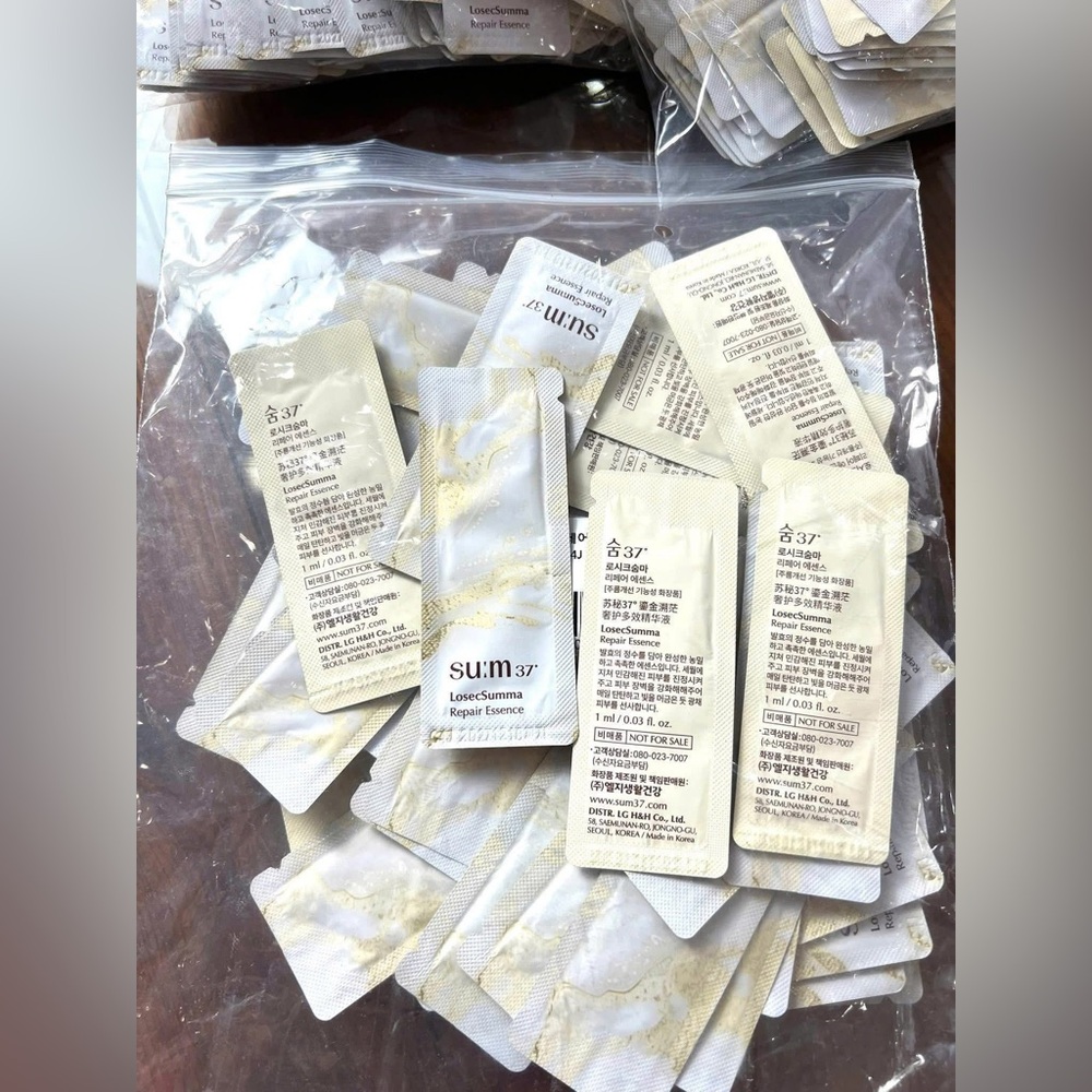 SU:M37 Summa Elixir 8-Miracle Power Essence 1ml x 120 Pcs Anti-Aging SUM37